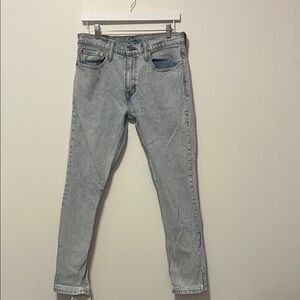 LEVIS 512 Light Wash Blue Jeans